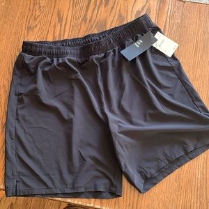 Zella black womens sport shorts size large nwt